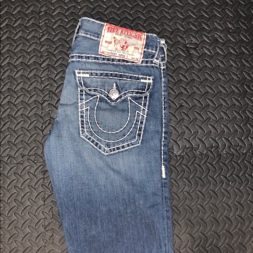 Ricky super t authentic true religion jeans 34/29